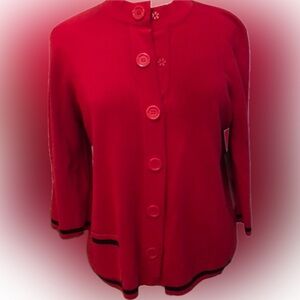 NWT Rich red sweater